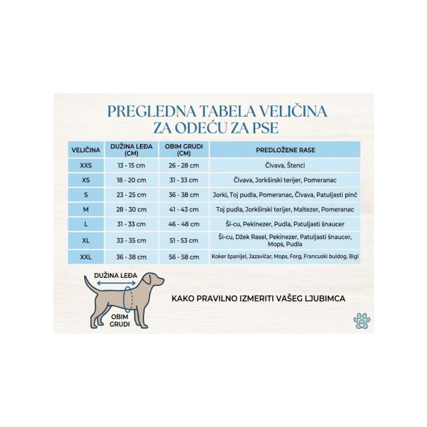 DOGGYDOLLY HALJINICA za pse,, VEL.M, 28-30CM - EP3309321
