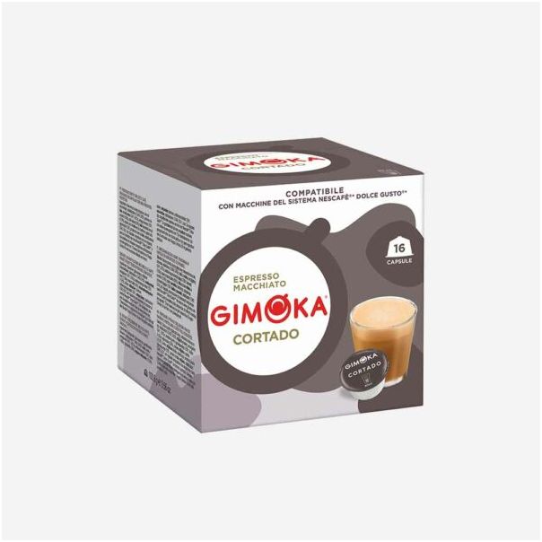 GIMOKA Kapsule za kafu Dolce Gusto Espresso Macchiato Cortado 16 kom - 43395456041190