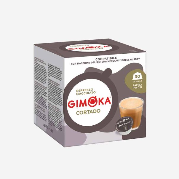 GIMOKA Kapsule za kafu Dolce Gusto ESPRESSO MACCHIATO CORTADO 30 kom - 44382888984806