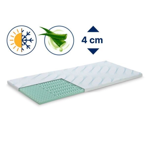 DORMEO AV Vitalis 2u1 prostirka 4 cm,  120x200 - EP3134435