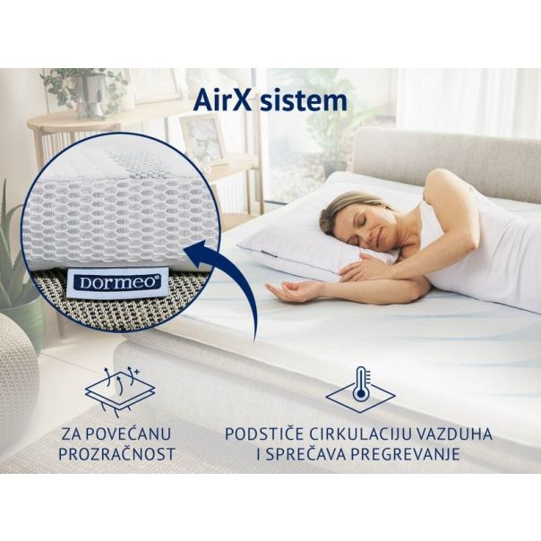 DORMEO AV Vitalis 2u1 prostirka 4 cm, 80x190 - EP3126963