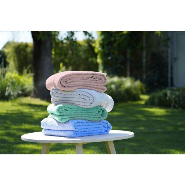 DORMEO pamučni frotir pokrivač,mint zelena, 130X190 - 110086582