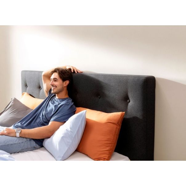 DORMEO Dolce Pro ram za krevet (bez letvica i dušeka)-klasični, sivi, 90x200 - EP2859379