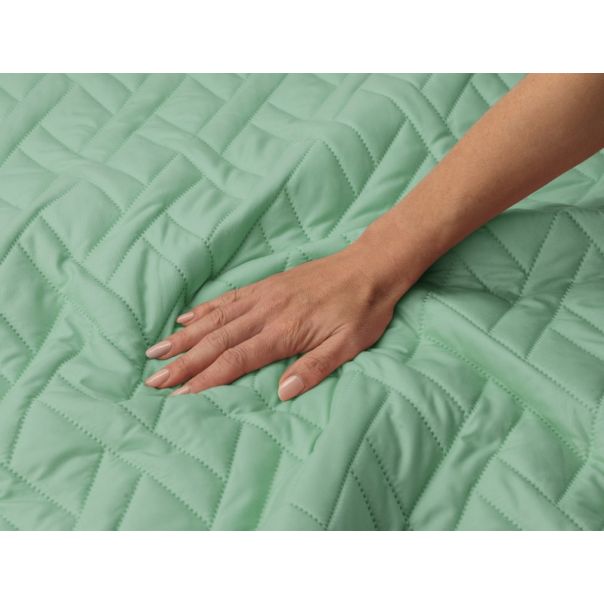 DORMEO Essentials 2in1 pokrivač, mint zelena, 200x200cm - EP2863359