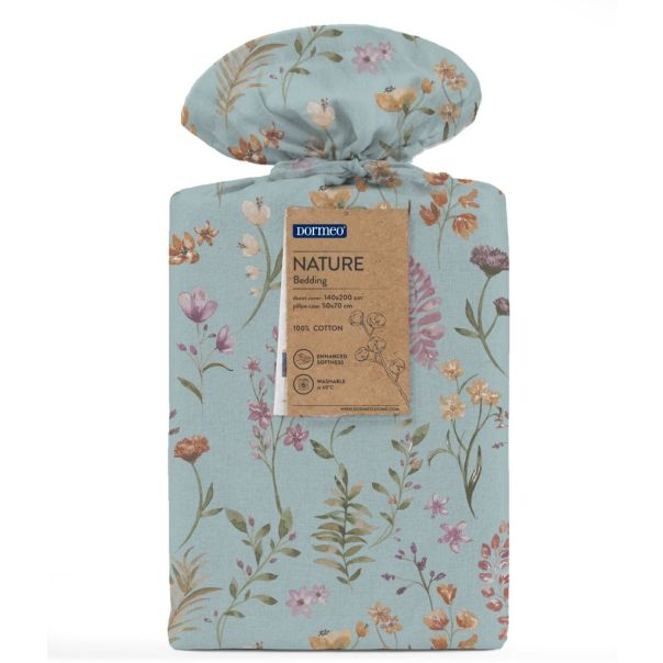 DORMEO Nature posteljina set, plava, 200x200 - EP3192423