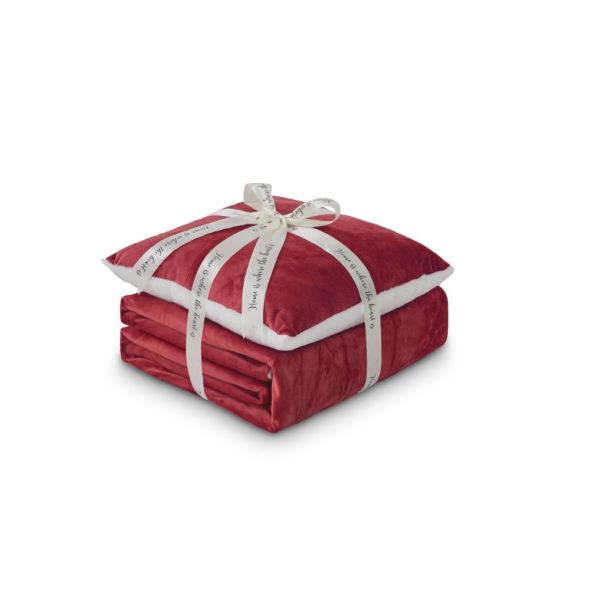 DORMEO Warm Hug set, crvena, 200X200 - 110087220