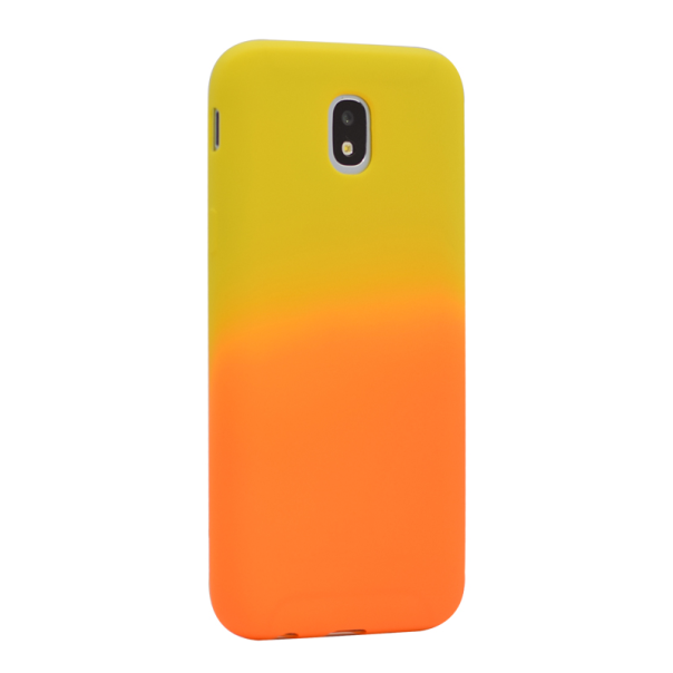 Maska za Samsung J7/ J730 (2017) EU zuto narandžasto Double summer vibe - 026050