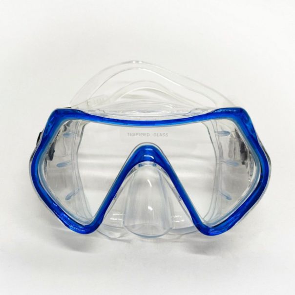 BLUE REEF Set maska plastic semi-dry snorkel set U - DPB