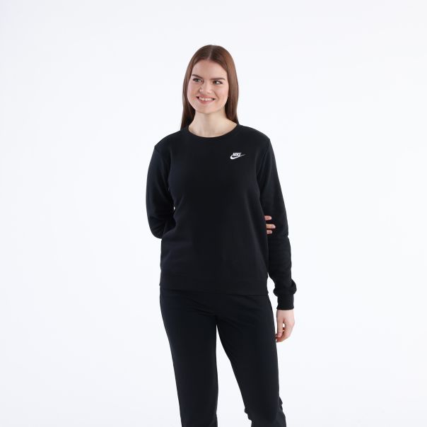 NIKE Duks W Nsw Club Flc Crew Std W - DQ5473-010
