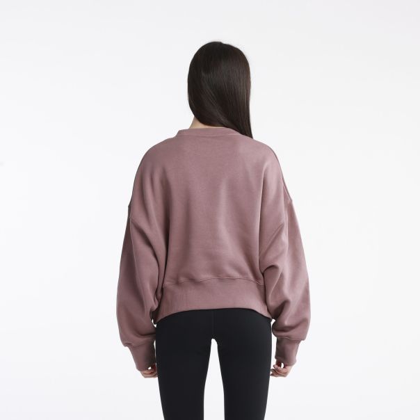 NIKE Duks w nsw phnx flc oos crew W - DQ5761-208