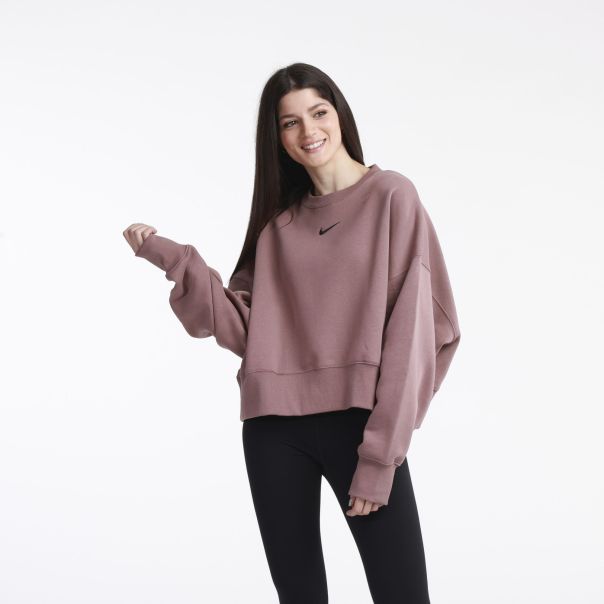 NIKE Duks w nsw phnx flc oos crew W - DQ5761-208