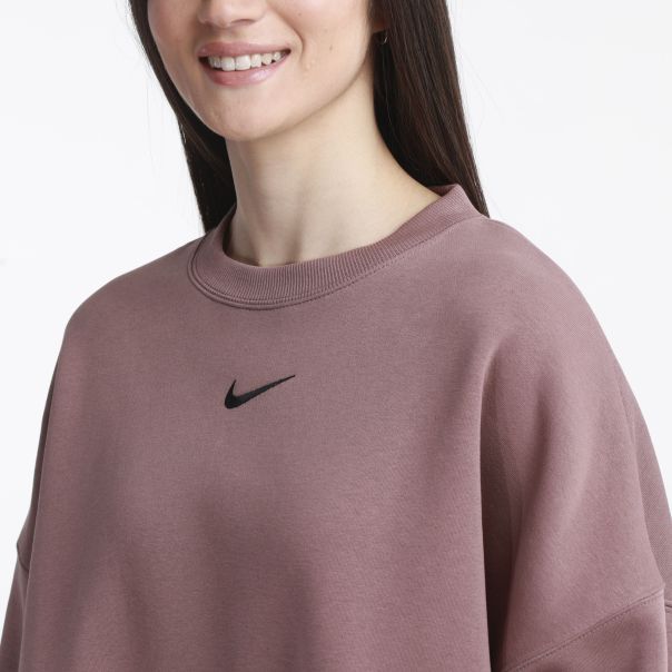 NIKE Duks w nsw phnx flc oos crew W - DQ5761-208