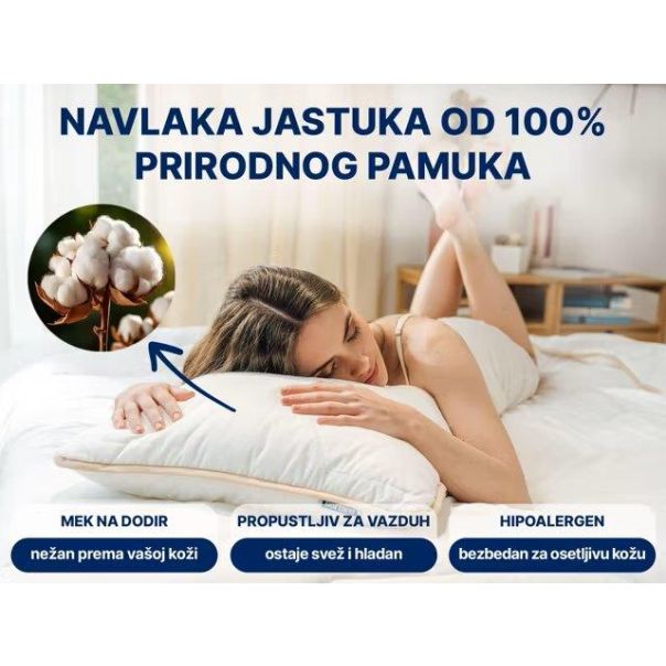 DORMEO Dream Cotton klasičan jastuk, 50x70 - 110087061