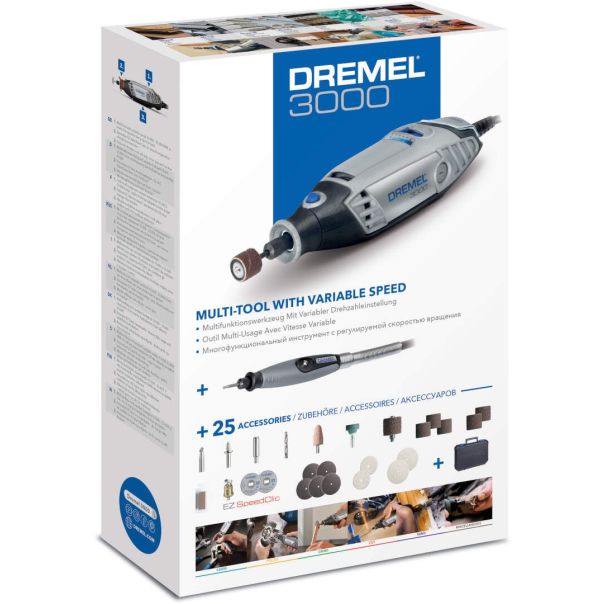DREMEL Električni višenamenski alat 3000 25/1 F0133000JS - F0133000JS