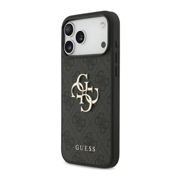 Maska za iPhone 17 Pro Max/ 18 Pro Max Guess 4G Big Logo crna - EP3234223
