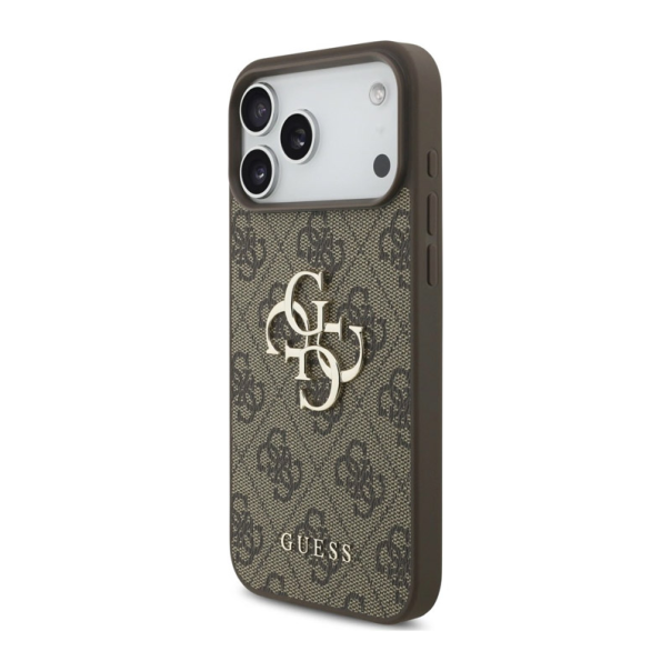 Maska za iPhone 17 Pro/ 18 Pro braon Guess 4G Big Logo - EP3234226