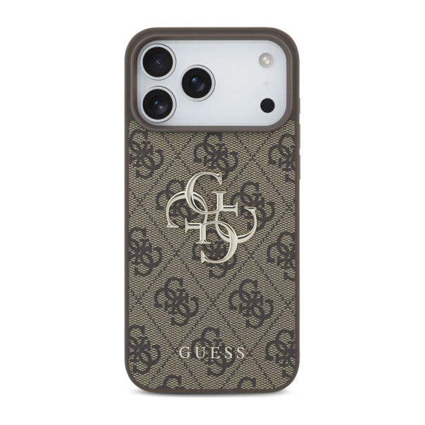 Maska za iPhone 17 Pro/ 18 Pro braon Guess 4G Big Logo - EP3234226