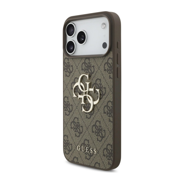 Maska za iPhone 17 Pro Max/ 18 Pro Max braon Guess 4G Big Logo - EP3234229