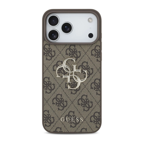 Maska za iPhone 17 Pro Max/ 18 Pro Max braon Guess 4G Big Logo - EP3234229