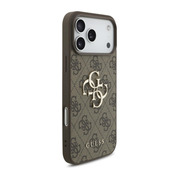 Maska za iPhone 17 Pro Max/ 18 Pro Max braon Guess 4G Big Logo - EP3234229