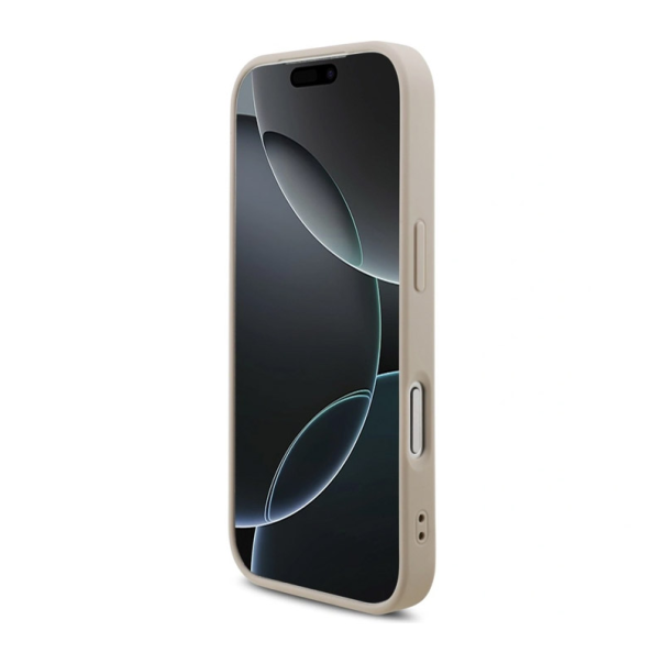Maska za iPhone 17 Pro/ 18 Pro Guess 4G Big Logo roze zlatna - EP3233950