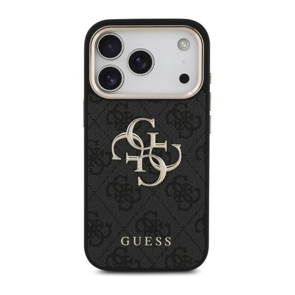 Maska za iPhone 17 Pro/ 18 Pro Guess 4G Big Classic Logo crna - EP3234232