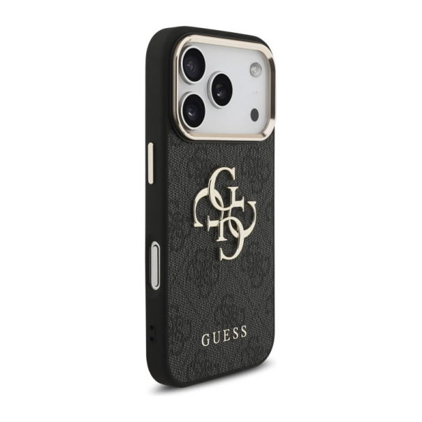 Maska za iPhone 17 Pro/ 18 Pro Guess 4G Big Classic Logo crna - EP3234232
