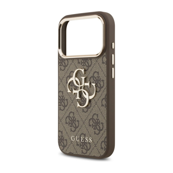 Maska za iPhone 17 Pro/ 18 Pro braon Guess 4G Big Classic Logo - EP3234238
