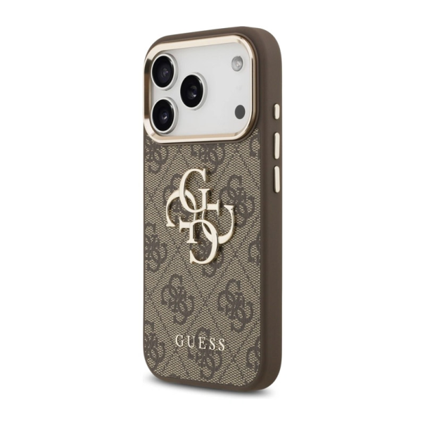 Maska za iPhone 17 Pro Max/ 18 Pro Max braon Guess 4G Big Classic Logo - EP3233962