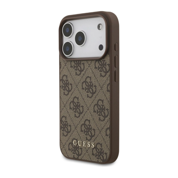 Maska za iPhone 17 Pro/ 18 Pro braon Guess Hardcase 4G Big Logo - EP3235788