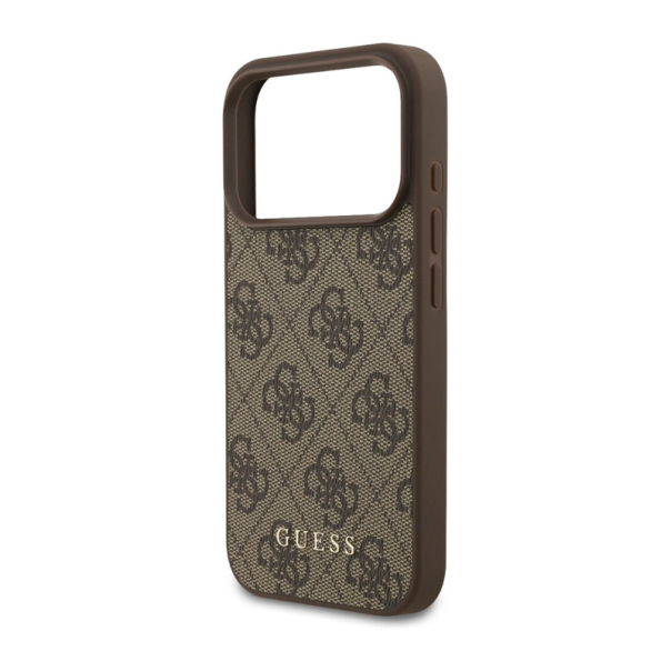 Maska za iPhone 17 Pro/ 18 Pro braon Guess Hardcase 4G Big Logo - EP3235788