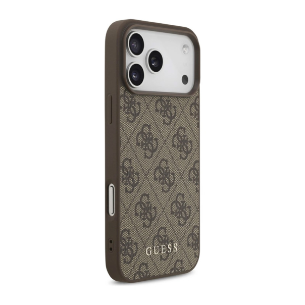 Maska za iPhone 17 Pro Max/ 18 Pro Max braon Guess Hardcase 4G Big Logo - EP3235722