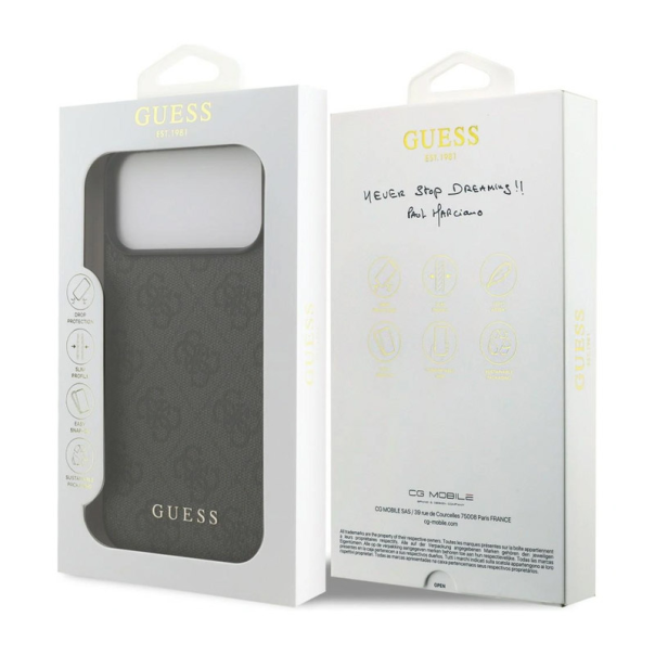 Maska za iPhone 17 Pro Max/ 18 Pro Max Guess Hardcase 4G Big Logo crna - EP3235725