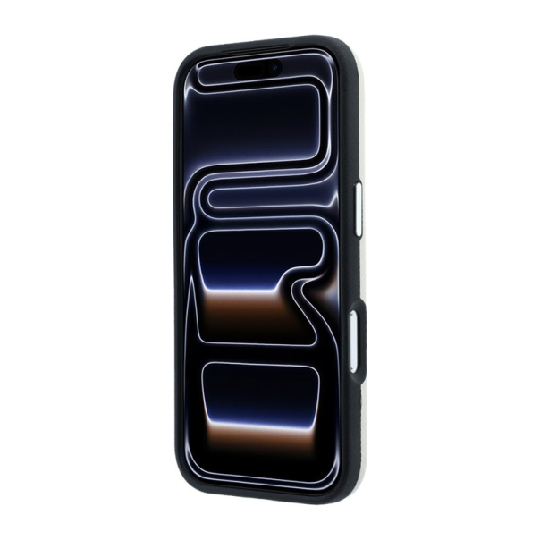 Maska Karl Lagerfeld Grained Elongated Magsafe iPhone 17 Pro/ 18 Pro krem - EP3236202