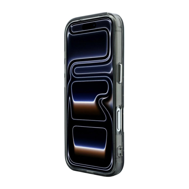 Maska za iPhone 17 Pro/ 18 Pro Karl Lagerfeld IML Rhinestones Allover and Electroplated Logo crna - EP3236205