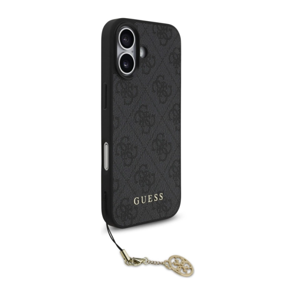 Maska za iPhone 17 Guess 4G Charms Collection MagSafe crna - EP2743690