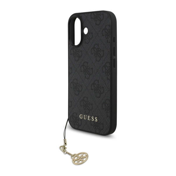 Maska za iPhone 17 Guess 4G Charms Collection MagSafe crna - EP2743690