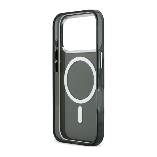 Maska za iPhone 17 Pro Max Karl Lagerfeld Karl & Choupette Back MagSafe siva - EP2848148