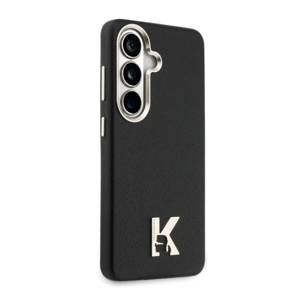 Maska za Samsung S26/ S941B Karl Lagerfeld K Metal Logo MagSafe crna - EP2879089