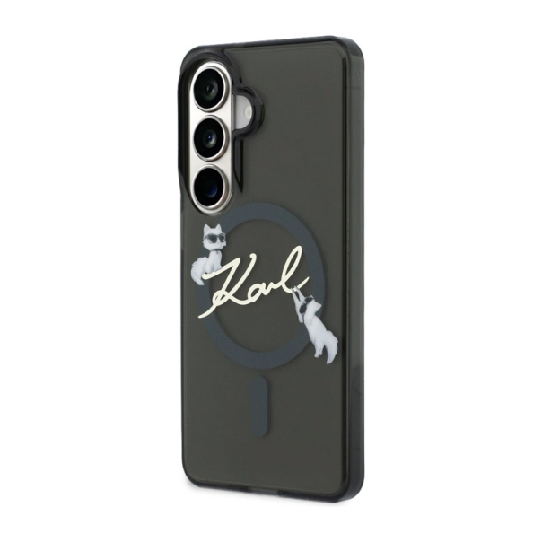 Maska za Samsung S26/ S941B Karl Lagerfeld IML KC Script MagSafe crna - EP2879134