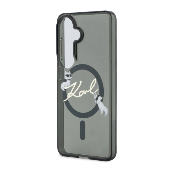 Maska za Samsung S26/ S941B Karl Lagerfeld IML KC Script MagSafe crna - EP2879134