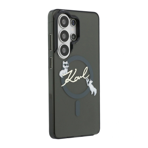 Maska za Samsung S26 Ultra/ S948B Karl Lagerfeld IML KC Script MagSafe crna - EP2879137