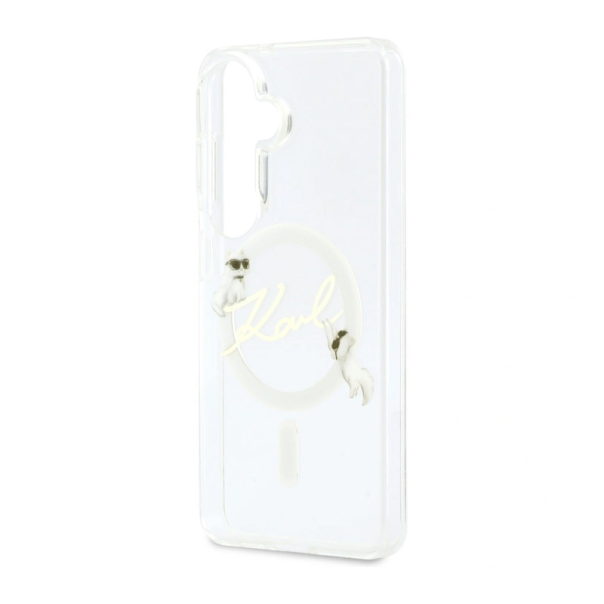 Maska za Samsung S26/ S941B Karl Lagerfeld IML KC Script MagSafe transparent - EP2879146