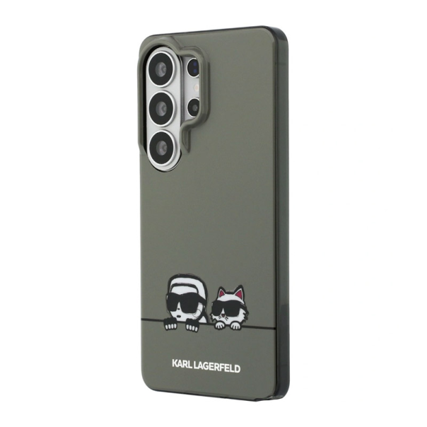 Maska za Samsung S26 Ultra/ S948B Karl Lagerfeld IML Peekaboo Karl&Choupette MagSafe crna - EP2879173