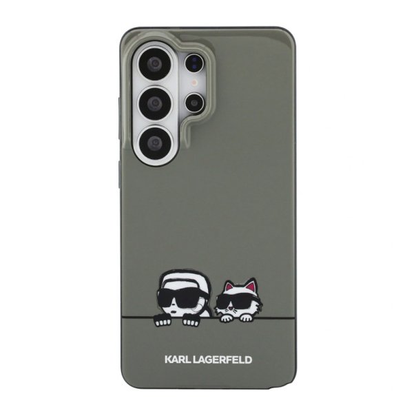 Maska za Samsung S26 Ultra/ S948B Karl Lagerfeld IML Peekaboo Karl&Choupette MagSafe crna - EP2879173