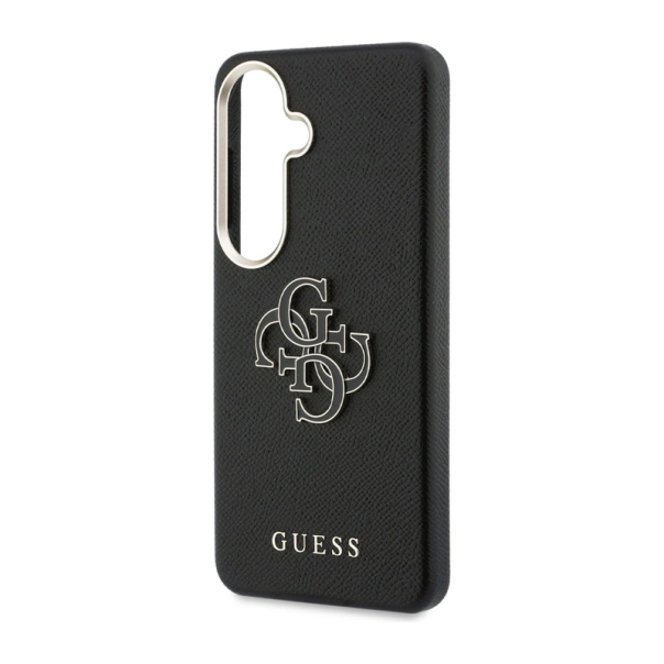 Maska za Samsung S26/ S941B Guess Grained Big 4G Metal Logo crna - EP2879182