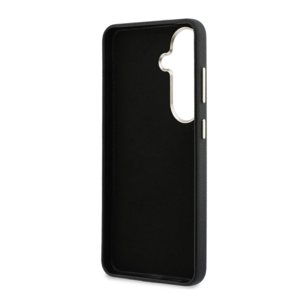 Maska za Samsung S26 Plus/ S946B Guess Grained Big 4G Metal Logo crna - EP2879185