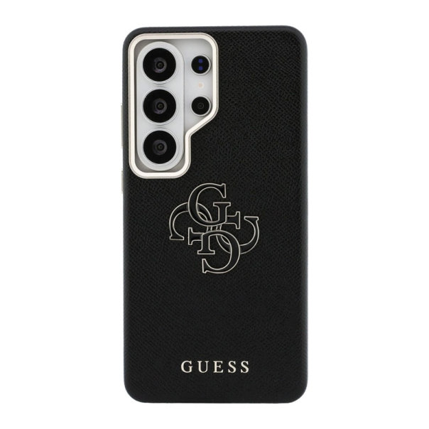 Maska za Samsung S26 Ultra/ S948B Guess Grained Big 4G Metal Logo crna - EP2879188