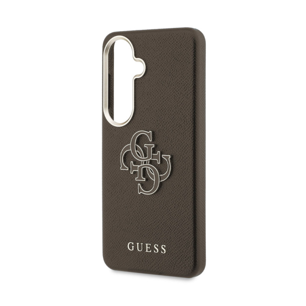 Maska za Samsung S26/ S941B braon Guess Grained Big 4G Metal Logo - EP2881322