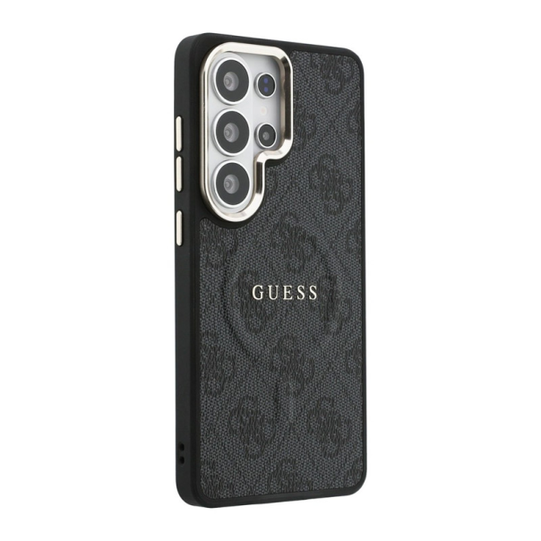 Maska za Samsung S26 Ultra/ S948B Guess 4G Embossed Ring MagSafe crna - EP2877072